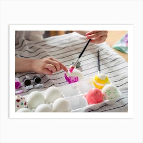 Easter Egg Painting 29 Art Print