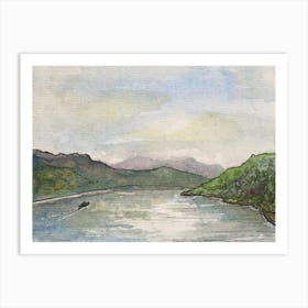 Loch Ness 31st July 2024 Art Print