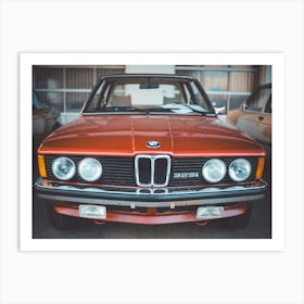 Bmw E30 Art Print