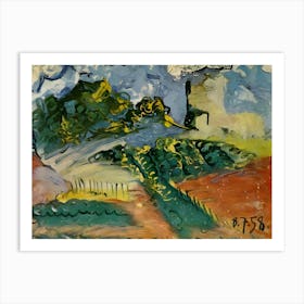 Landscape With Trees by Picasso Art Print