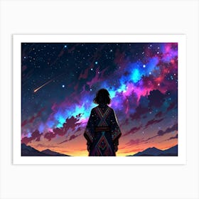 Starry Night 117 Art Print