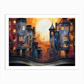 Cityscape 8 Art Print