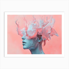 Woman'S Head 17 Art Print