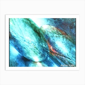 Adrift In Space Art Print