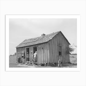 Untitled Photo, Possibly Related To Home Of Agricultural Day Laborer, Wagoner County, Oklahoma By Russel Art Print