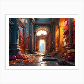 Aladdin'S Hallway Art Print