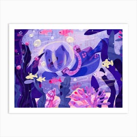 Under the sea Art Print