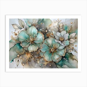 Delicate Flora Art Print