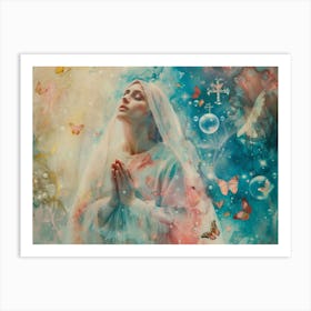 Virgin Mary 1 Art Print