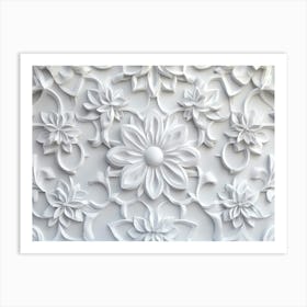 Floral Wall Art 5 Art Print