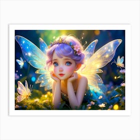 Fairy Girl Art Print