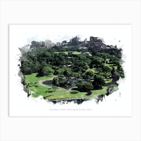 Royal Botanic Garden, Circular Quay & The Rocks, Sydney Art Print