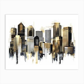 Cityscape 31 Art Print