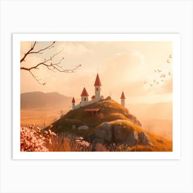 Fairytale Castle 1 Art Print