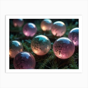 Spheres Of Light Art Print