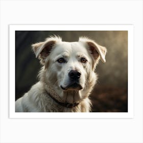 Dog Look Art Print