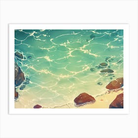 Rocky Shore Art Print