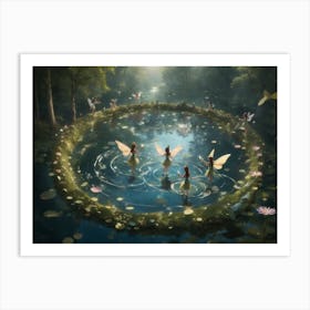 Fairy Pond Art Print