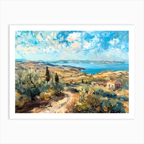 A View To The Sea Art Print