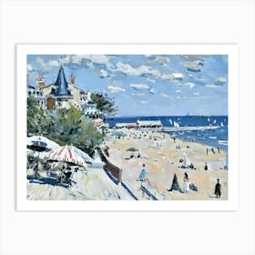 Day At The Beach 5 Art Print