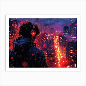 Night In The City 2 Art Print