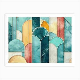 Abstract Painting 87 Art Print