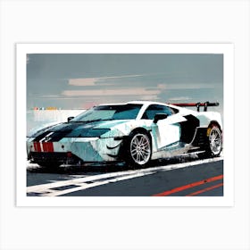 Lamborghini 234 Art Print