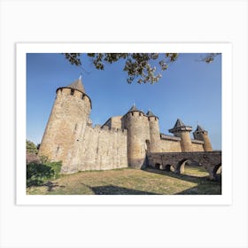 Carcassonne Old Town Art Print