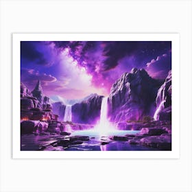 The Falls of Renewal Art Print