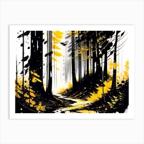 Forest Path 2 Art Print