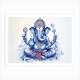 Ganesha 3 Art Print