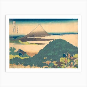 Cushion Pine At Aoyama From The Series Thirty Six Views Of Mount Fuji, Katsushika Hokusai Art Print