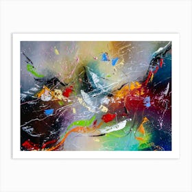 Wave Of Joy Art Print