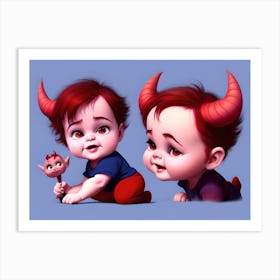 BabyDevil01 Art Print