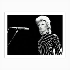 Ziggy Stardust Era Bowie In LA Art Print