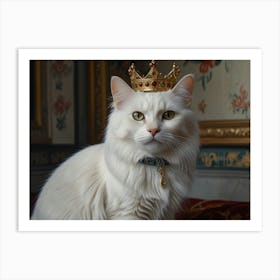 King'S Cat 2 Art Print