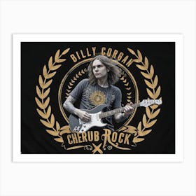 Cherub Rock Smashing Pumpkins Billy Corgan Art Print