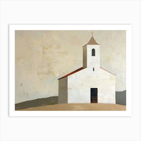 Church On The Hill 2 Art Print