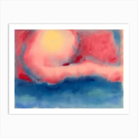 Georgia O'Keeffe - Evening Star Art Print