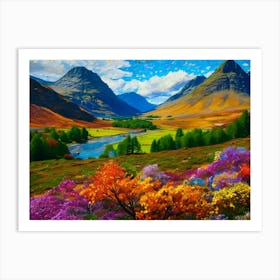 Scottish Landscape Art Print