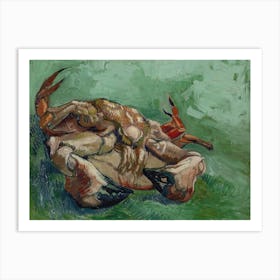 Crab On Its Back, Van Gogh Art Print