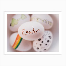 Easter Eggs 380 Art Print