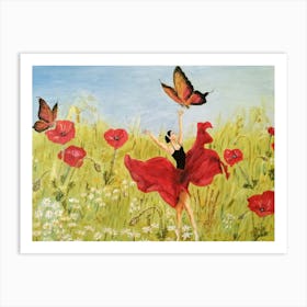 Magical Meadow Art Print