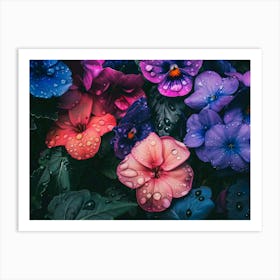 Pansies Art Print