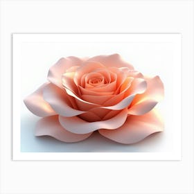 Pink Rose 2 Art Print