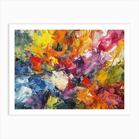 Abstract Painting 985 Art Print