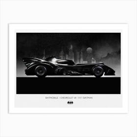 Batmobile 1989 Art Print