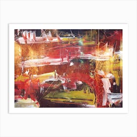 Painting Abstract Illustration Energy Power In Modern Style 06 Art Print