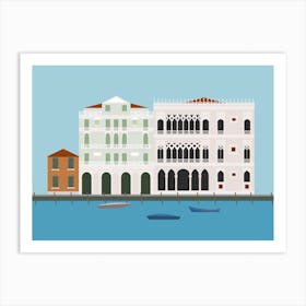 Venice, Italy Canals Art Print