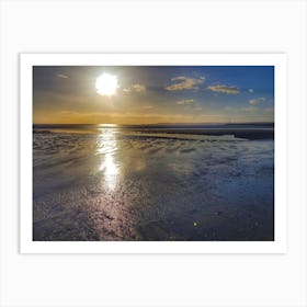 Sunrise At The Beach Art Print